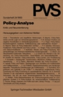 Policy-Analyse : Kritik und Neuorientierung - eBook