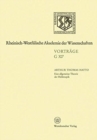 Eine allgemeine Theorie der Heldenepik : 339. Sitzung am 27. Juni 1990 in Dusseldorf - Book