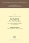 Spurenelementanalyse durch ioneninduzierte Rontgenstrahlung - Book