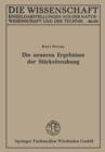 Die neueren Ergebnisse der Starkeforschung - eBook