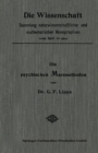 Die Psychischen Massmethoden - eBook