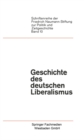 Geschichte des deutschen Liberalismus - eBook