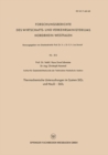 Thermochemische Untersuchungen im System SiO2 und Na2O - SiO2 - eBook
