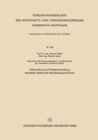 Untersuchung und Weiterentwicklung neuartiger elektrischer Bearbeitungsverfahren - eBook