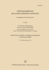 Untersuchung von Mitteln zur Dampfung der Bugwelle an Flachwasserschiffen : 32. Veroffentlichung der VBD - eBook
