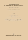 Vergleich des normalen mit verschiedenen abgekurzten Baumwollspinnverfahren in Bezug auf Gleichmaigkeit und Sortierungsstreuung der Garne - eBook