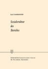 Sozialstruktur des Betriebes : Betriebssoziologie - eBook