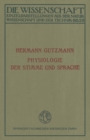 Physiologie der Stimme und Sprache - eBook