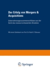Der Erfolg von Mergers & Acquisitions : Unternehmungszusammenschlusse aus der Sicht des ressourcenbasierten Ansatzes - eBook