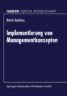 Implementierung von Managementkonzepten - eBook