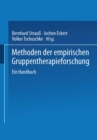 Methoden der empirischen Gruppentherapieforschung : Ein Handbuch - eBook