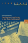 Qualitative Forschung in der Sozialpadagogik - eBook