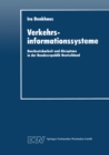 Verkehrsinformationssysteme : Durchsetzbarkeit und Akzeptanz in der Bundesrepublik Deutschland - eBook