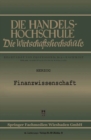 Finanzwissenschaft - eBook