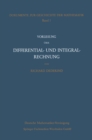 Vorlesung uber Differential- und Integralrechnung 1861/62 - eBook