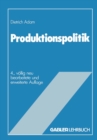 Produktionspolitik - eBook