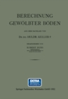 Berechnung Gewolbter Boden - eBook