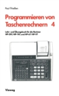 Lehr- und Ubungsbuch fur die Rechner HP-29C/HP-19C und HP-67/HP-97 - eBook