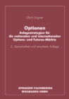 Optionen : Anlagestrategien fur die nationalen und internationalen Options- und Futures-Markte - eBook