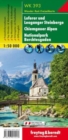 Loferer and Leoganger Steinberge - Chiemgau Alps - National Park Berchtesgaden Hiking + Leisure Map 1:50 000 - Book