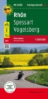Rhoen - Spessart - Vogelsberg, motorcycle map 1:200,000, freytag & berndt - Book