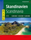 Scandinavia, Autoatlas 1:200,000 - 1:400,000, freytag & berndt - Book