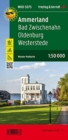 Ammerland, Bad Zwischenahn, Oldenburg, Westerstede, hiking + cycling map - Book