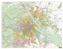 Magnetic marking board: Vienna 1:20,000, colored districts - Book