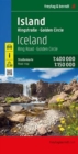 Iceland (Ring Road - Golden Circle) Map : Road Map 1:400,000/1:150,000 - Book