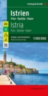Istria Road and Leisure Map : Pula - Opatija - Koper - Book