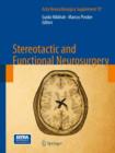 Stereotactic and Functional Neurosurgery - eBook