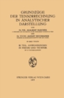 Grundzuge der Tensorrechnung in analytischer Darstellung : Teil 3: Anwendungen in Physik und Technik - eBook