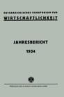 Osterreichisches Kuratorium fur Wirtschaftlichkeit: Jahresbericht 1934 - eBook
