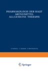 Pharmakologie der Haut Arzneimittel Allgemeine Therapie - eBook