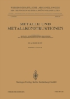 Metalle und Metallkonstruktionen - eBook