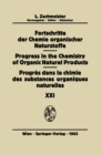 Progres Dans La Chimie Des Substances Organiques Naturelles/Progress in the Chemistry of Organic Natural Products - eBook