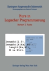 Kurs in Logischer Programmierung - eBook