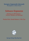 Software-Ergonomie : Gestaltung von EDV-Systemen - Kriterien, Methoden und Werkzeuge - eBook