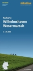 Wilhelmshaven - Wesermarsch cycle map GPS wp : NDS04 - Book