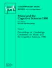 Music and the Cognitive Sciences 1990 - Book