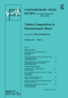 Timbre Composition in Electroacoustic Music - Book