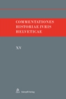 Commentationes Historiae Iuris Helveticae - eBook