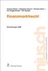 Finanzmarktrecht : Entwicklungen 2015 - eBook