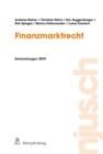 Finanzmarktrecht, Entwicklungen 2019 - eBook