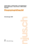 Finanzmarktrecht : Entwicklungen 2021 - eBook