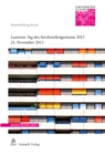 Luzerner Tag des Stockwerkeigentums 2015 : Tagung vom 24. November 2015 in Luzern - eBook