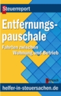 Entfernungspauchale : Fahrten zwischen Wohnung und Betrieb - eBook