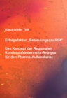 Erfolgsfaktor "Betreuungsqualitat" : Das Konzept der Regionalen Kundenzufriedenheits-Analyse fur den Pharma-Auendienst - eBook