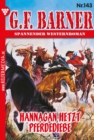 Hannagan hetzt Pferdediebe : G.F. Barner 143 - Western - eBook