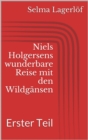 Niels Holgersens wunderbare Reise mit den Wildgansen - Erster Teil - eBook